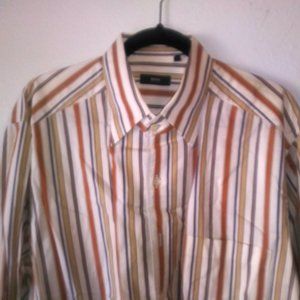 Never worn: BOSS by Hugo Boss, Men’s Button Down shirt, Longsleeve, White...